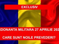 Ordonanta Militara de urgenta de pe 27 aprilie 2020 Ordonanta militara de urgenta de pe 27 aprilie 2020