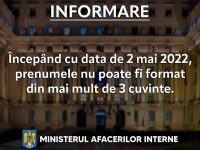 Fara prenume din mai mult de 3 cuvinte incepand cu luna mai Fara prenume din mai mult de 3 cuvinte incepand cu luna mai