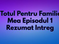 Totul Pentru Familia Mea Episodul 1 Rezumat Intreg