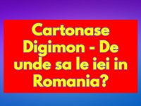 Cartonase Digimon - De unde sa le iei in Romania? cartonase Digimon