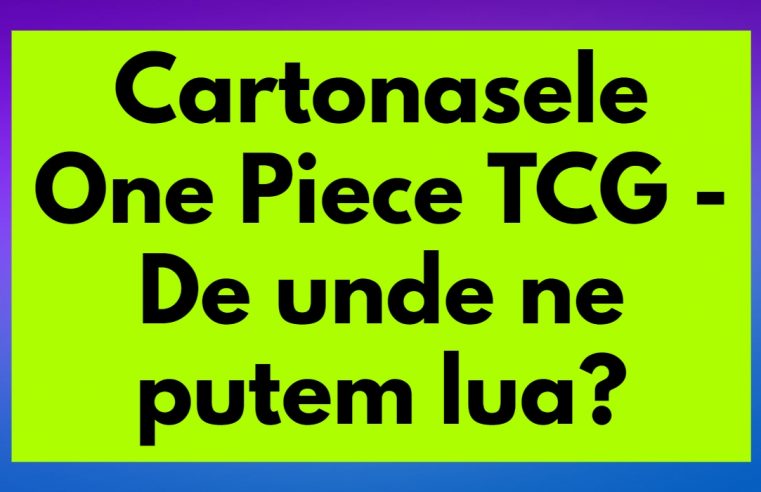 cartonasele One Piece TCG