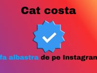 Cat costa bifa albastra de pe Instagram? Cat costa bifa albastra de pe Instagram