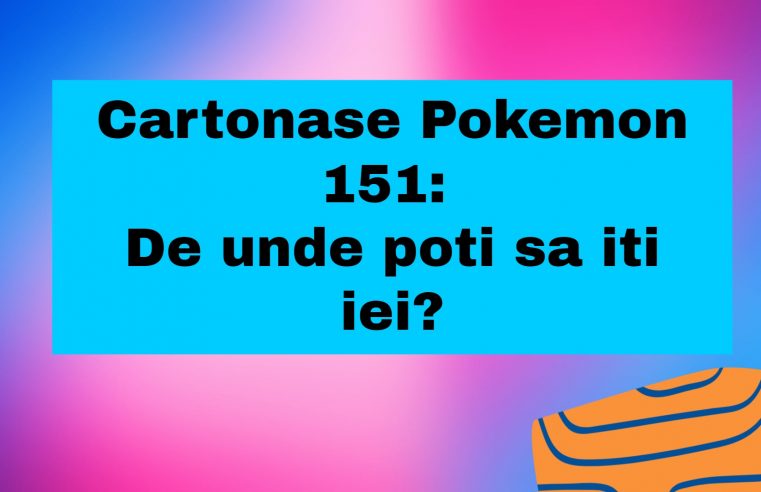Cartonase Pokemon 151